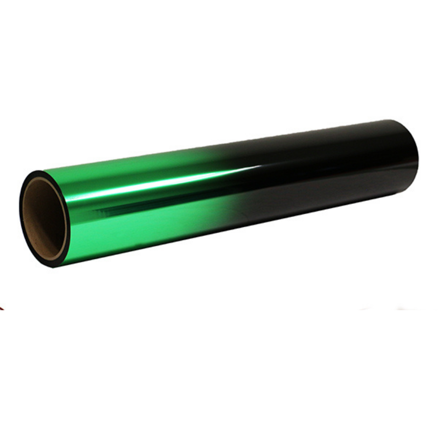 ROLLO DE PAPEL PARA POLARIZAR ANTIRRAYAS NEGRO VERDE 50CM 5%