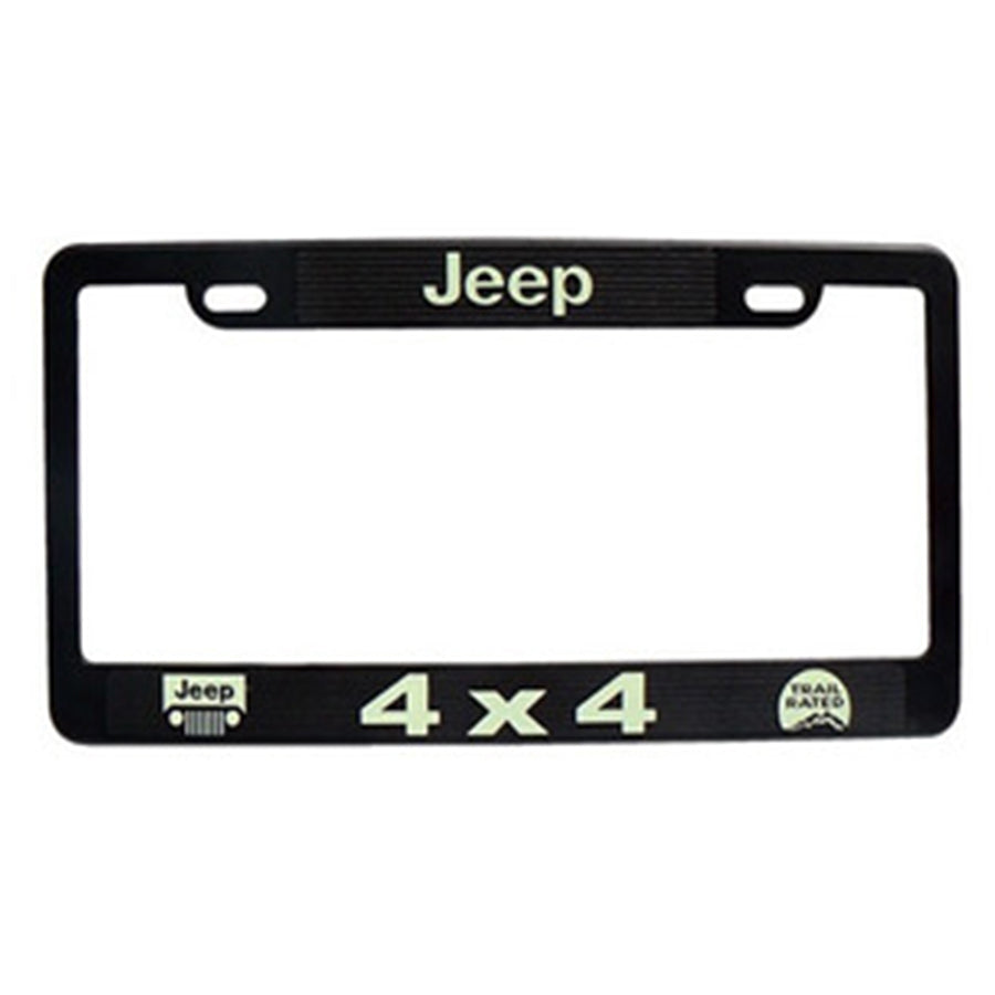 MARCO PLACA JEEP REFLEJANTE